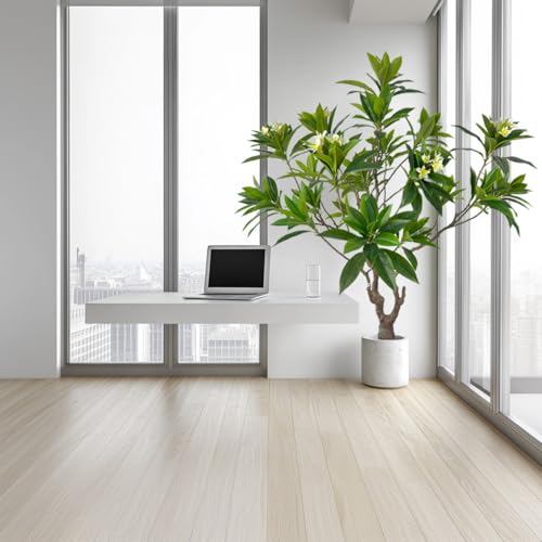 Product: Artificial PlumeriaTree with White Flowers, 7 ft Tall, Potted Plumeria Plant for Indoor Office Living Room Bedroom Garden