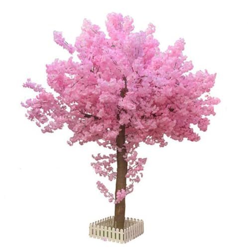 Product: Cherry Blossom Artificial Tree, Fake Pink Cherry Blossom Tree for Indoor/Outdoor, Christmas, Garden, Home, Office, Gorgeous Lifelike, Round(2 * 1.8m)