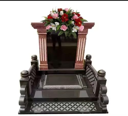 Product: Jucgghk Vivid and Realistic Floral Art Valentine Cemetery,Spring Cemetery Flowers,Flower for Cemetery,Grave Site Flower,Headstone Flower,Mother's Day Saddle for Grave