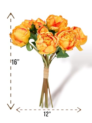 Product: 10 Stems Cream Artificial Wedding Flowers,Dried Pink Peonies for Home Decoration Gifts Decor(NO VASE) for Wedding/Home Decoration(Cream)