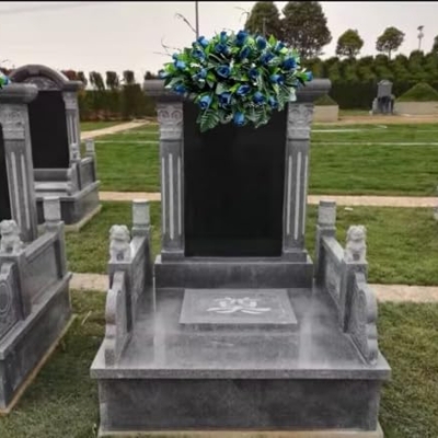 Product: Jucgghk Vivid and Realistic Floral Art Beautiful Roses Single Headstone Cemetery Saddle, 22-24” Cemetery Flower Arrangement for Grave Tombstone Decorations