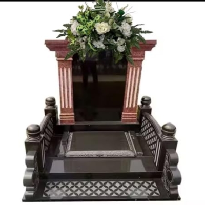 Product: Jucgghk Vivid and Realistic Floral Art Spring Cemetery Flowers,Headstone Flower,Easter Cemetery SaddleFlower for Cemetery,Grave Site Flower