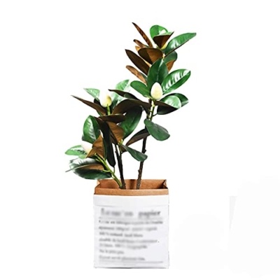 Product: Fake Plants Artificial Tree 29 Inches Tall, Fake Magnolia Tree Potted Plant with Flowers,Perfect Faux Plants in Pot for Indoor Outdoor House Home Office Faux Tabletop Gre