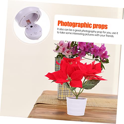 Product: Garden Solar Lanterns Led Christmas Flowerpot Lights Solar Powered Decorative Garden Xmas