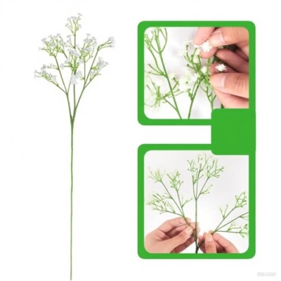 Product: LUNIA Artificial Flowers Baby's Breath Flowers Wedding Party Home Decoration Fake Flower Arrangements for Wedding Centrepieces Table Decorations