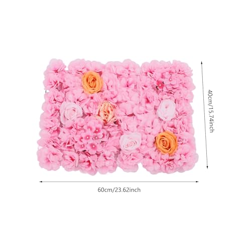 Product: WUSILILU 12Pcs Artificial Silk Flower,Hanging Wall Panel Romantic Floral Backdrop for Party,Wedding Photography Decoration