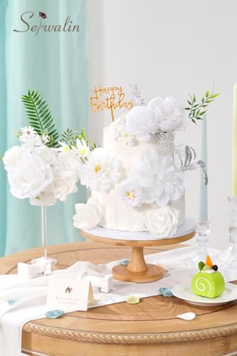 Silky Flower Store Artificial Eucalyptus Stems White Flowers, Faux Baby's Breath Wedding Bouquets, Home Decor, 100 Pcs 0cm 1 1 Product: Serwalin 100 Pcs Mixed Artificial Eucalyptus Stems & White Flowers Artificial for Wedding DIY Bouquets Floral Arrangement Home Decor