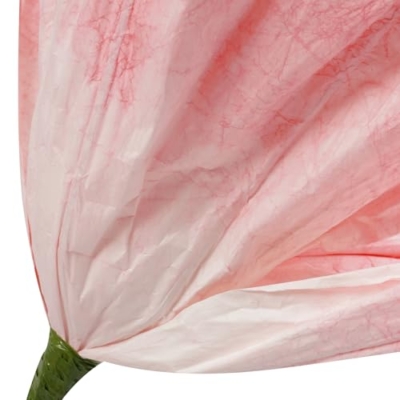 Product: NTNOEA Giant Artificial Flowers Set of 3-55 Inch Tall Large Crepe Paper Flowers with Stand, Oversized Fake Flowers for Wedding Decor, Photo Backdrop, Party Centerpiece (Pink/Peach/Orange)