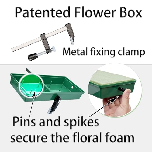 Product: Headstone Flower Saddles - Tombstone Saddle Flowers for Cemetery Gravestone, Grave Decorations Florals for Gravesite Saddles, for Veterans Gravesite, Never Be Blown Away