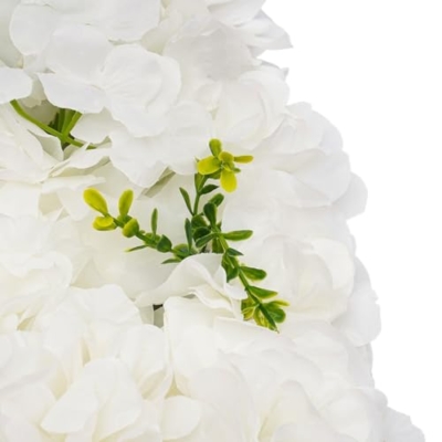 Product: Cncestore 12PC Artificial Flower Wall Panel Wedding Backdrop Event Party Flower Wall Panel