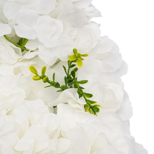 Product: Cncestore 12PC Artificial Flower Wall Panel Wedding Backdrop Event Party Flower Wall Panel