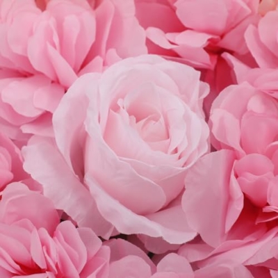 Product: WUSILILU 12Pcs Artificial Silk Flower,Hanging Wall Panel Romantic Floral Backdrop for Party,Wedding Photography Decoration