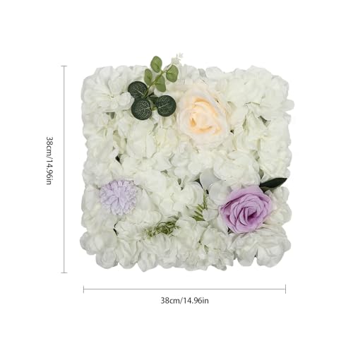 Silky Flower Store Silk Rose Flower Wall Panel, Wedding Venue Photo Backdrop, 12 Piece Floral Decor Set, 20.5cm 1 1 Product: Cncestore Silk Rose Flower Wall Panel Silk Wedding Venue Decor Photo Backdrop 12pcs