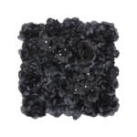 Product: JLYNOWPT Black Artificial Flower Wall Panels, 12 Pcs Flower Panels for Backdrop 15x15 in 3D Silk Hydrangeas, Dahlias, Roses Floral Panel for Wedding (Hydrangeas, Dahlias, Roses)