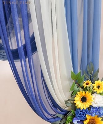 Silky Flower Store Artificial Wedding Arch Flowers Kit, Hanging Silk Floral Backdrop, Ceremony Decor, Pack of 5, 32.5cm 16 16 Product: TINGE TIME Artificial Arch Flowers Kit Pack of 5, Wedding Decorations for Reception with Hanging Flowers, Wedding Arch Silk Floral Arrangements Ceremony Backdrop Bridal Shower Outdoor Party Decor