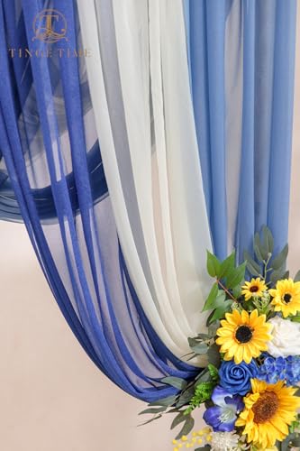Silky Flower Store Artificial Wedding Arch Flowers Kit, Hanging Silk Floral Backdrop, Ceremony Decor, Pack of 5, 32.5cm 7 7 Product: TINGE TIME Artificial Arch Flowers Kit Pack of 5, Wedding Decorations for Reception with Hanging Flowers, Wedding Arch Silk Floral Arrangements Ceremony Backdrop Bridal Shower Outdoor Party Decor
