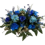Product: Jucgghk Vivid and Realistic Floral Art Spring Cemetery Flowers,Flower for Cemetery,Grave Site Flower-Headstone Flower-Easter Cemetery Saddle for Grave