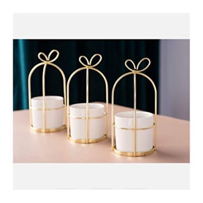Silky Flower Store Faux Carnation Artificial Flowers, Real Feel Ceramic Pot Golden Stand, Spanish Home Decor 20.5cm 8 8 Product: Faux Carnation Decoration Real Feel Texture Artificial Flowers Desktop Ornaments with Ceramics Flower Pot Golden Hanging Stand for Home/Office/Bedroom Decoration Table Centerpiece Office Wedding Par