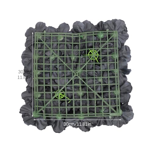 Product: JLYNOWPT Black Artificial Flower Wall Panels, 12 Pcs Flower Panels for Backdrop 15x15 in 3D Silk Hydrangeas, Dahlias, Roses Floral Panel for Wedding (Hydrangeas, Dahlias, Roses)