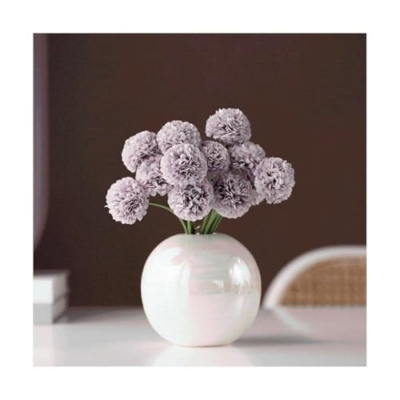 Product: SHUawan Artificial Rose Flowers with Ceramic Vase – 20cm Silk Bouquet for Home, Wedding, Party, Festival Decoration