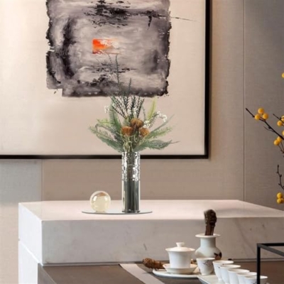 Product: artificial flowers Fashion high quality simulation flower decoration indoor home decor entrance bedroom decoration artificial flower bouquet Artificial flowers with vase