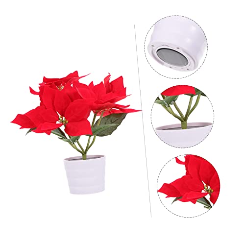 Product: Garden Solar Lanterns Led Christmas Flowerpot Lights Solar Powered Decorative Garden Xmas