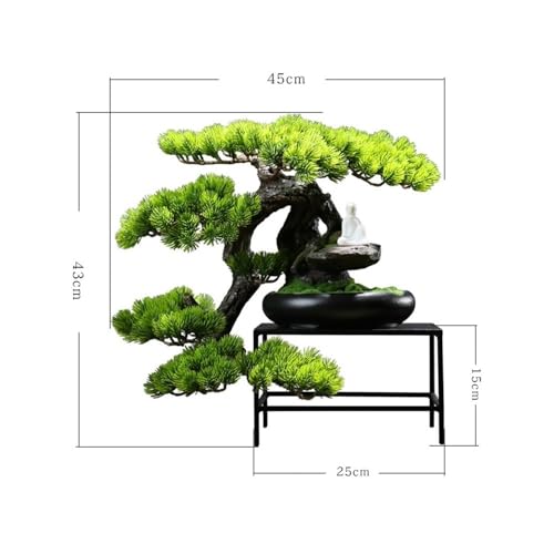 Product: MOOWI Artificial Bonsai Tree Light Luxury Simulation Tree Ornaments Entrance High-Grade Decorative Office Fake Plants Bonsai Artificial Trees Plants