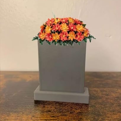 Product: Jucgghk Vivid and Realistic Floral Art Orange Sunrise Dahlia Mix Fall Cemetery Saddle,Artificial Fall Cemetery Flowers for Headstone