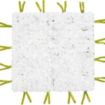 Product: Cncestore Artificial Flower Wall Panels, Flower Wall Mat Silk Rose Flower Panels