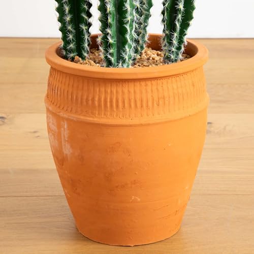Silky Flower Store Artificial Cactus in Terracotta Planter, Desert Decor Faux Plant, 41in. ഉയ 4 4 Product: Nearly Natural 41in. Artificial Cactus in Terracotta Planter