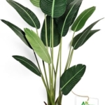 Product: Welcome logo flowers The Serene Dragon's Blood Tree With A Flowerpot, An Artificial Green Plant, Is Suitable For Indoor And Outdoor Living Room, Office And Home Decoration For party and wedding decora