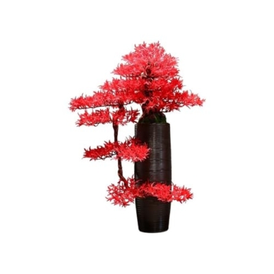 Product: Artificial Bonsai Tree Floor Artificial Bonsai Tree Ornaments Maple Tree Landscaping Living Room Decoration Office Fake Plants Artificial Trees Plants