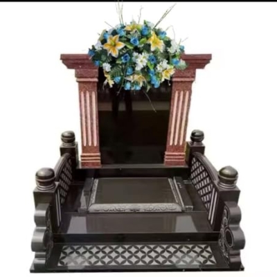 Product: Jucgghk Vivid and Realistic Floral Art 24" Artificial Cemetery Flowers Saddle,Cemetery Grave Decoration Headstone Flower for Outdoor Grave Decorations (Yellow Blue)