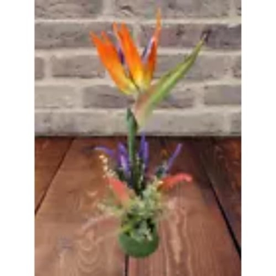 Product: Bird of Paradise Table Decoration, Weddings, Centerpiece Artificial Flowers