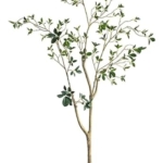 Product: GenSDH Artificial Tree 5 Ft Faux Tree Artificial Trees Artificial Camellia Artificial Plant with Black Flower Pot for Outdoor Indoor Faux Tree Decor