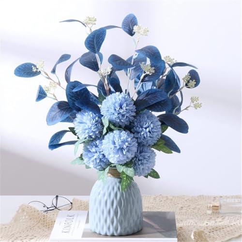 Product: Artificial Silk Anemone Flowers Bouquet – Nordic Style Spring Wedding, Bridal Shower, Home & Party Decoration(Gray)