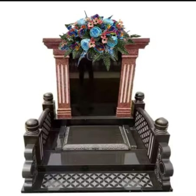 Product: Jucgghk Vivid and Realistic Floral Art Cemetery Saddle ，Spring Cemetery Flowers，Headstone Flower，Father's Day，Cemetery Decoration ，Flower for Cemetery