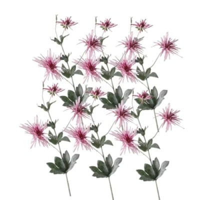 Product: 6 Stems Artificial Chrysanthemum Spray, Autumn Artificial Flower for Home Wedding Party Arrangement, Table Centerpiece Used for Dining Table Center, Wedding Parties, and(Pink)