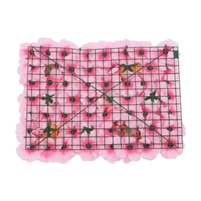 Product: WUSILILU 12Pcs Artificial Silk Flower,Hanging Wall Panel Romantic Floral Backdrop for Party,Wedding Photography Decoration