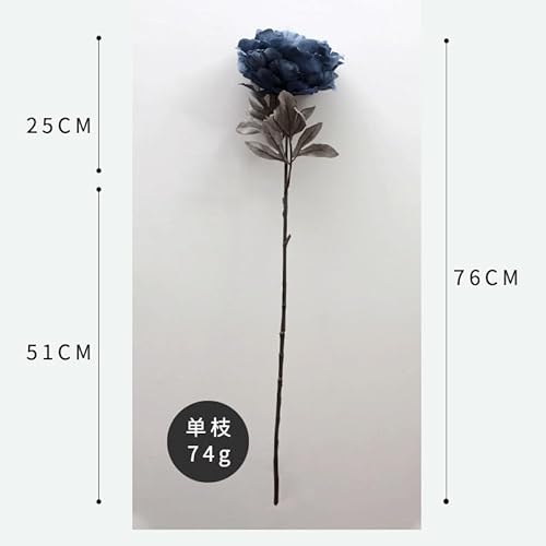 Product: DUYHBAWRS Simulated Flowers Luoyang Peony Flower Home Party Interior Decoration Flowers Wedding Artificial Flowers(E)