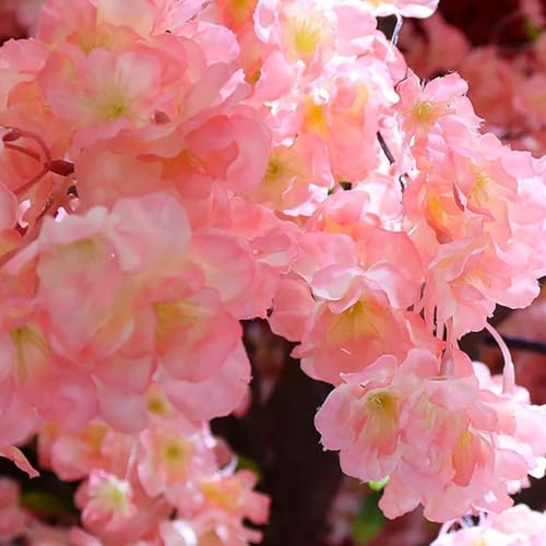Product: Cherry Blossom Artificial Tree, Fake Pink Cherry Blossom Tree for Indoor/Outdoor, Christmas, Garden, Home, Office, Gorgeous Lifelike, Round(2 * 1.8m)