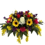 Product: Jucgghk Vivid and Realistic Floral Art 32“Handmade Easter Flower Cemetery Saddle,Spring Cemetery Flowers,Cemetery Decoration for Headstone Flower