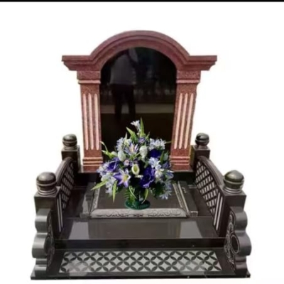 Product: Jucgghk Vivid and Realistic Floral Art 24" White, Purple Cemetery Flowers,Beautiful Artificial Flower Bouquets for Cemetery Graveyard Headstones Decor