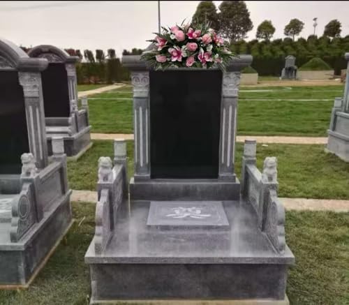 Silky Flower Store Artificial Memorial Flower Saddle, Rose Orchid Cemetery Saddle, Outdoor Headstone Flowers, 32x18x14in 4 4 Product: Jucgghk Vivid and Realistic Floral Art Rose and Orchid Cemetery Saddle,Spring Cemetery Flowers ,Headstone Flowers for Cemetery Outdoor Memorial Day