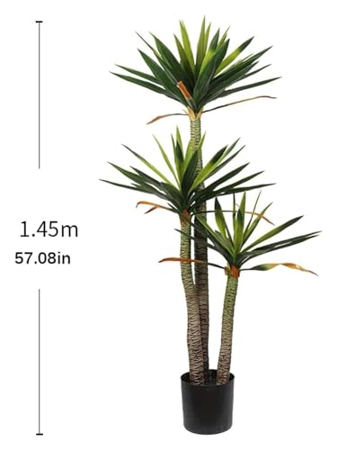 Product: GenSDH Artificial Tree 4.7Ft Artificial Trees Simulated Gladiolus Tree Lifelike Fake Tree for Indoor Outdoor Home Artificial Plant Decoration