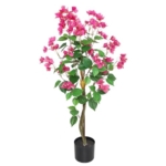 Product: Artificial Bougainvillea Tree, 3.6FT Fake Bougainvillea Trees with Pot, 43 Inch Faux Plant for Indoor Decor