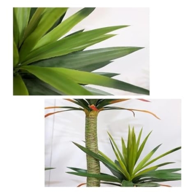 Product: GenSDH Artificial Tree 4.7Ft Artificial Trees Simulated Gladiolus Tree Lifelike Fake Tree for Indoor Outdoor Home Artificial Plant Decoration