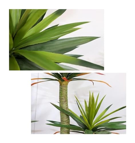 Product: GenSDH Artificial Tree 4.7Ft Artificial Trees Simulated Gladiolus Tree Lifelike Fake Tree for Indoor Outdoor Home Artificial Plant Decoration