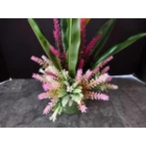 Silky Flower Store Mini Amaryllis Pink Silk Floral Arrangement, Faux Artificial Flowers, Decorative Home Accent, 20.5cm 2 2 Product: Mini Amaryllis Silk Floral Arrangements Pink Artificial Flowers