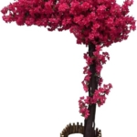 Product: Lifelike Bougainvillea Artificial Tree,Fake Bougainvillea Flowers Plant,Tall Lifelike Large Artificial Tree,for Home, Office, Patio, Balcony, Wedding Decoration,2 * 2m